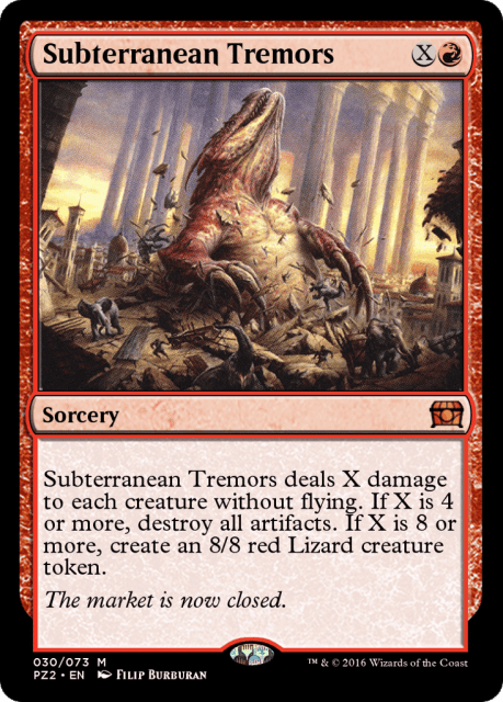 Subterranean Tremors (30) — Treasure Chest