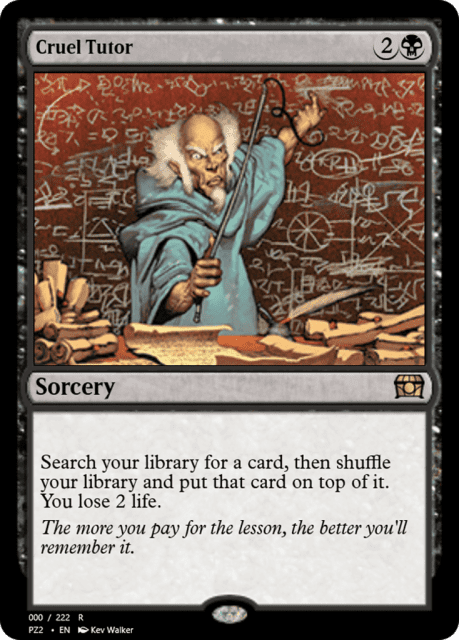 Cruel Tutor (65797) — Treasure Chest