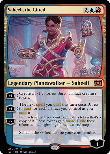 Saheeli, the Gifted (70685) — Treasure Chest