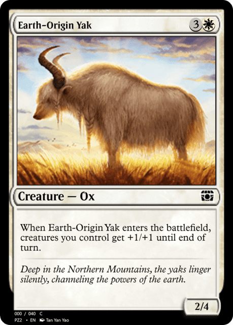 Earth-Origin Yak (70821) — Treasure Chest