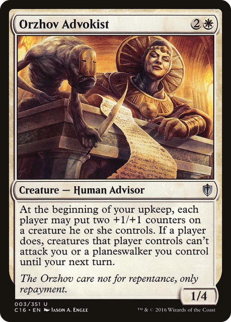 Orzhov Advokist (3) — Commander 2016