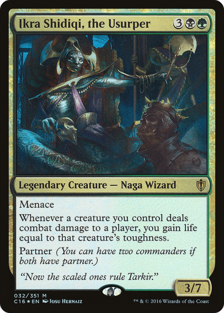 Ikra Shidiqi, the Usurper (32) — Commander 2016