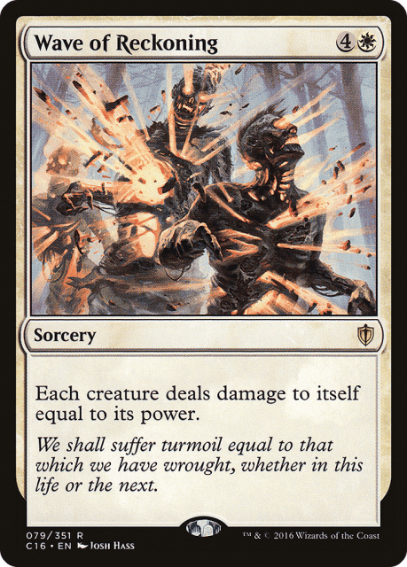 Wave of Reckoning (79) — Commander 2016