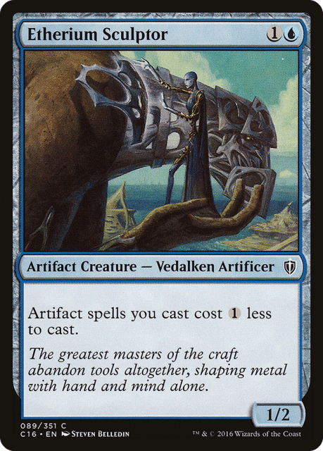 Etherium Sculptor (89) — Commander 2016