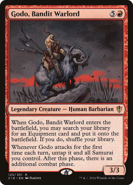 Godo, Bandit Warlord (125) — Commander 2016