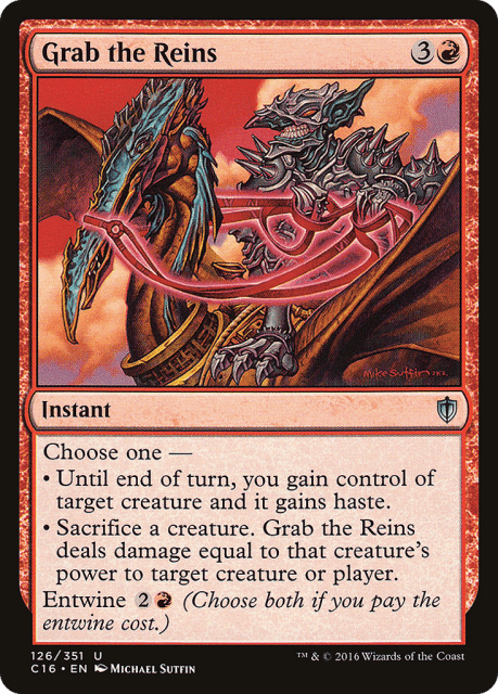 Grab the Reins (126) — Commander 2016