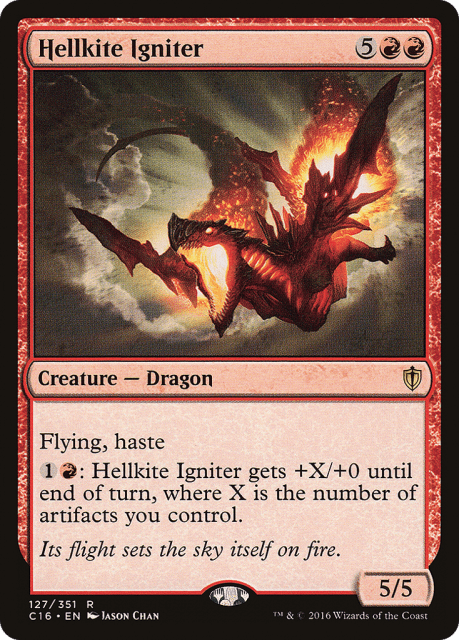 Hellkite Igniter (127) — Commander 2016