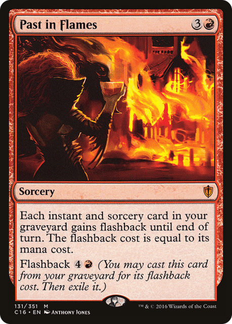 Past in Flames (131) — Commander 2016