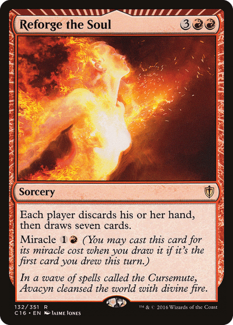 Reforge the Soul (132) — Commander 2016