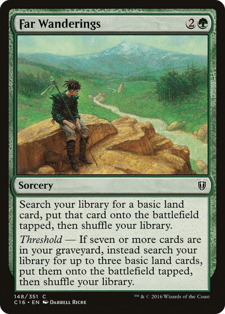Far Wanderings (148) — Commander 2016