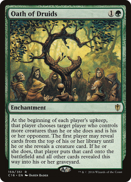 Oath of Druids (159) — Commander 2016