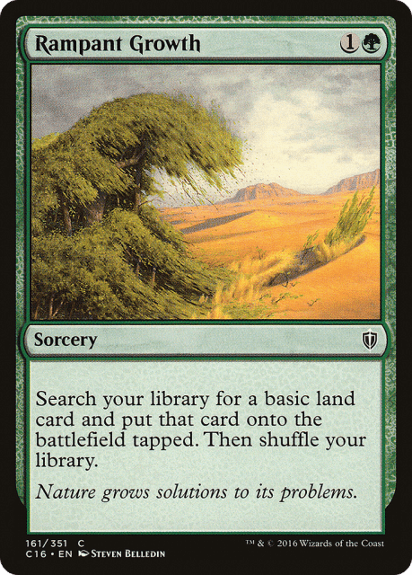 Rampant Growth (161) — Commander 2016