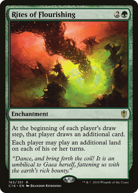 Rites of Flourishing (163) — Commander 2016
