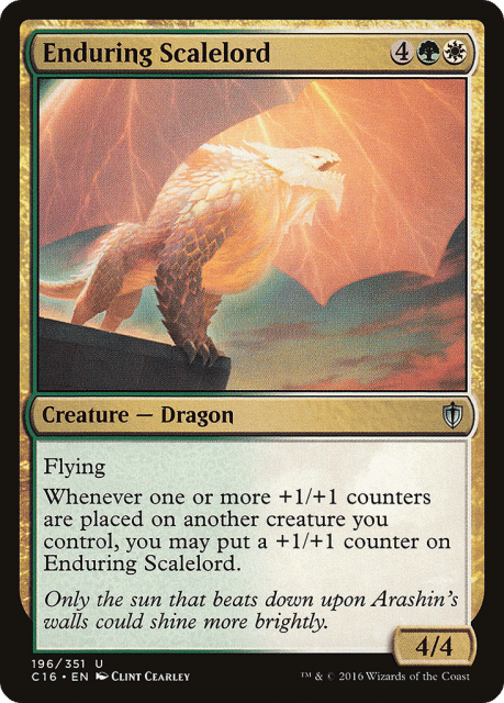 Enduring Scalelord (196) — Commander 2016