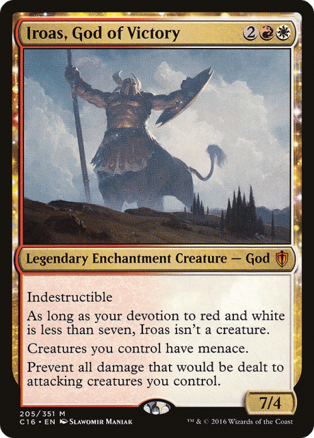 Iroas, God of Victory (205) — Commander 2016
