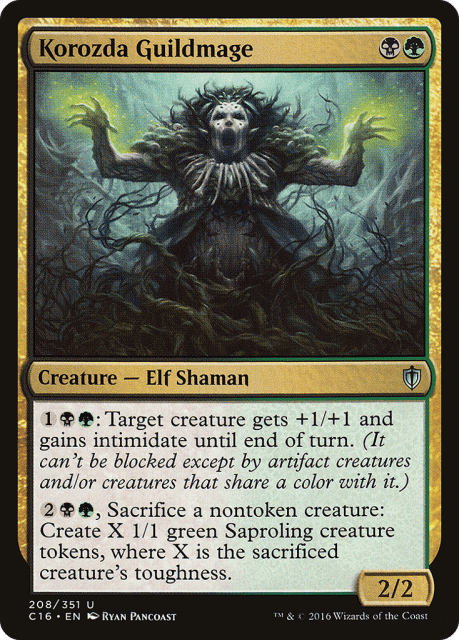 Korozda Guildmage (208) — Commander 2016