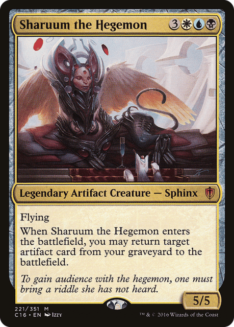 Sharuum the Hegemon (221) — Commander 2016