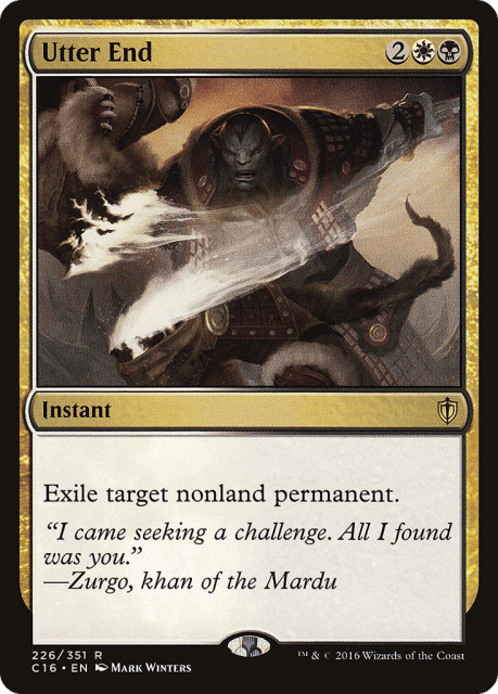 Utter End (226) — Commander 2016