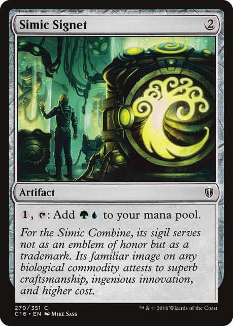 Simic Signet (270) — Commander 2016