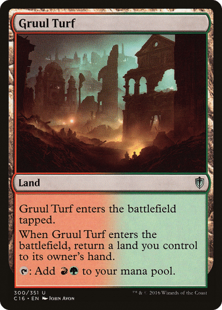 Gruul Turf (300) — Commander 2016