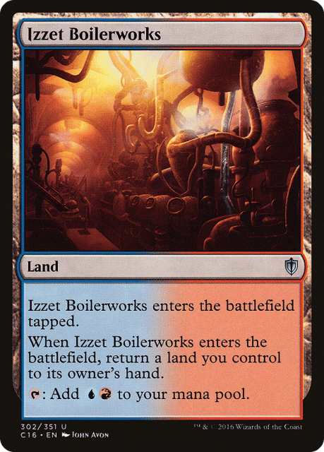 Izzet Boilerworks (302) — Commander 2016