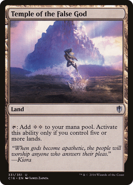 Temple of the False God (331) — Commander 2016