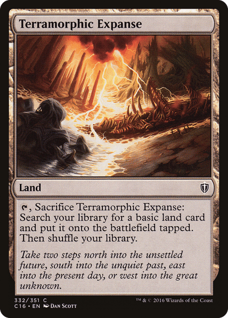 Terramorphic Expanse (332) — Commander 2016