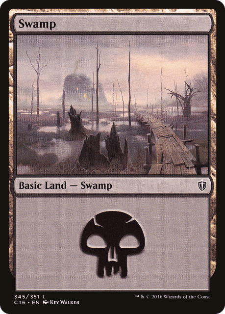 Swamp (345) — Commander 2016