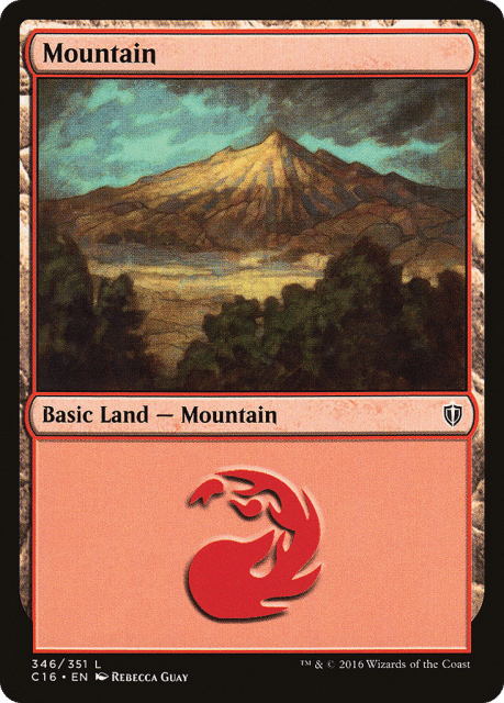 Mountain (346) — Commander 2016