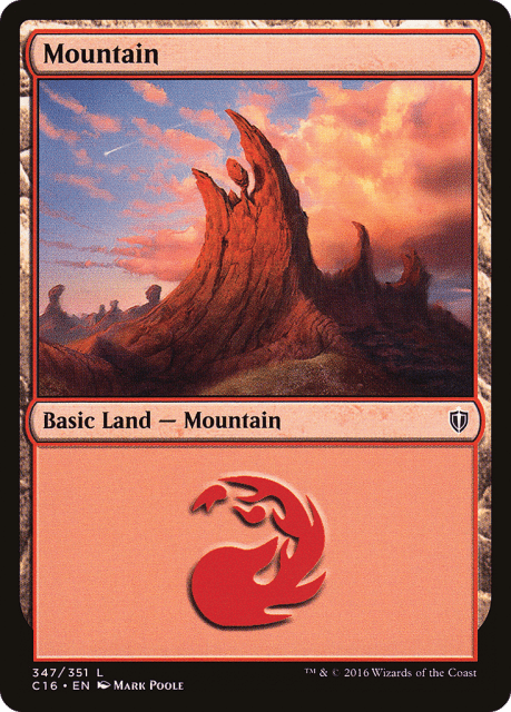 Mountain (347) — Commander 2016
