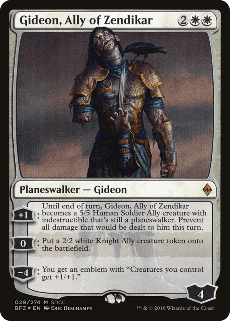 Gideon, Ally of Zendikar (29) — San Diego Comic-Con 2016