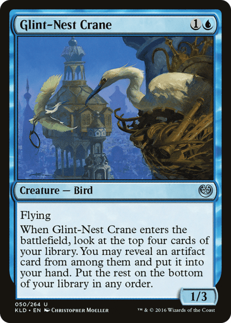 Glint-Nest Crane (50) — Kaladesh