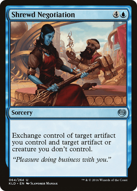Shrewd Negotiation (64) — Kaladesh