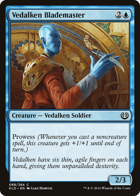 Vedalken Blademaster (68) — Kaladesh