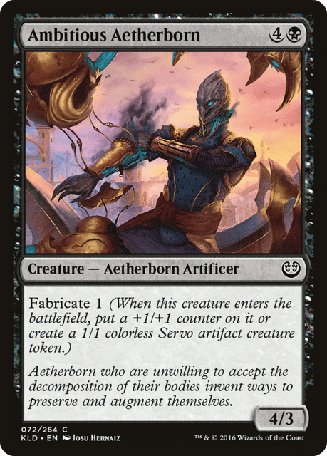 Ambitious Aetherborn (72) — Kaladesh