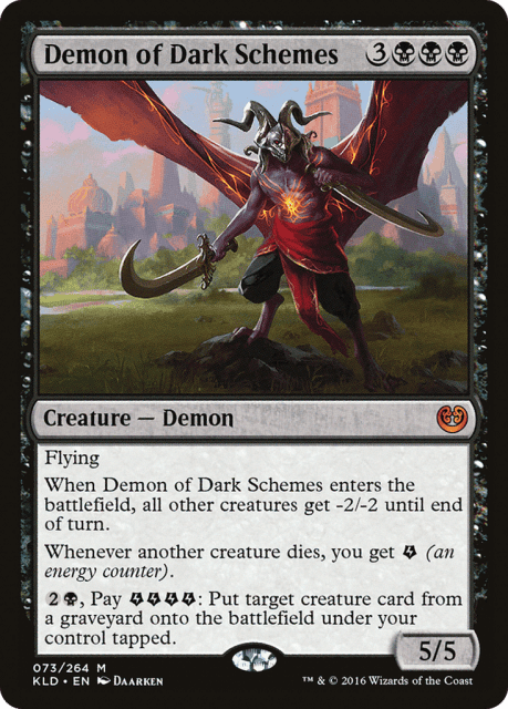 Demon of Dark Schemes (73) — Kaladesh