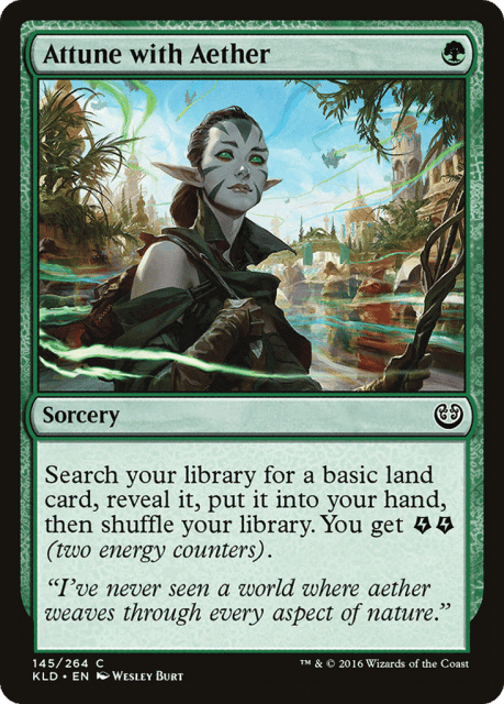 Attune with Aether (145) — Kaladesh