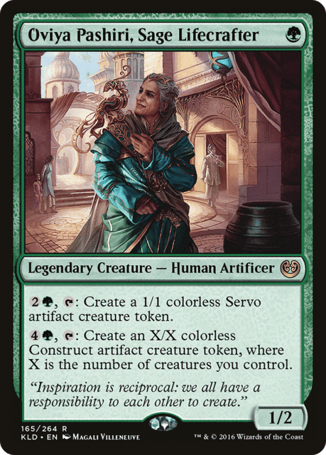 Oviya Pashiri, Sage Lifecrafter (165) — Kaladesh