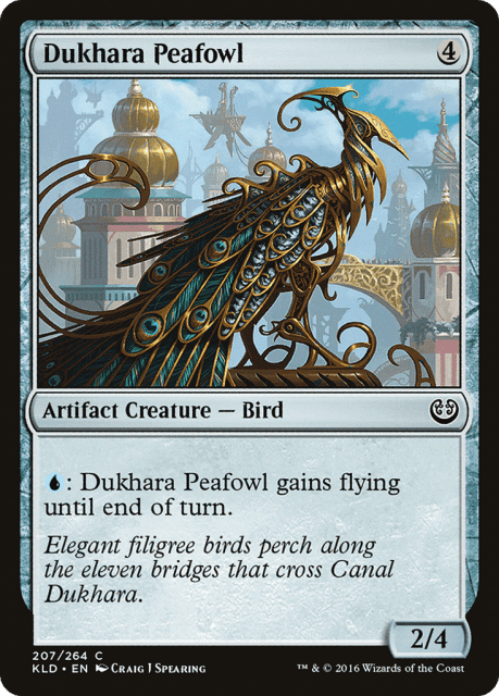 Dukhara Peafowl (207) — Kaladesh