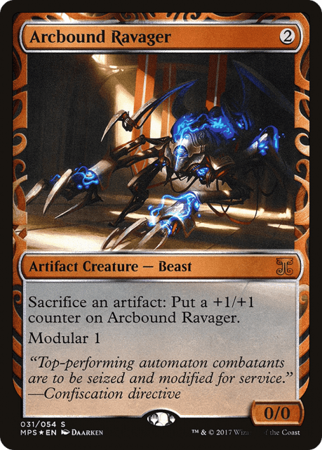 Arcbound Ravager (31) — Kaladesh Inventions