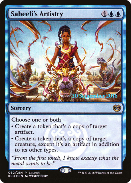 Saheeli's Artistry (62) — Kaladesh Promos