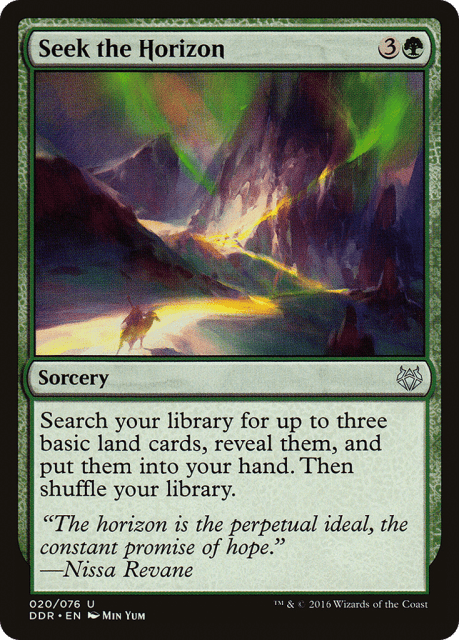 Seek the Horizon (20) — Duel Decks: Nissa vs. Ob Nixilis
