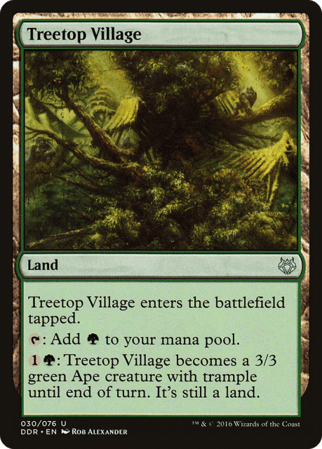 Treetop Village (30) — Duel Decks: Nissa vs. Ob Nixilis