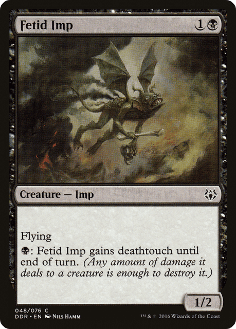 Fetid Imp (48) — Duel Decks: Nissa vs. Ob Nixilis