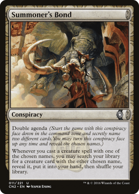 Summoner's Bond (11) — Conspiracy: Take the Crown
