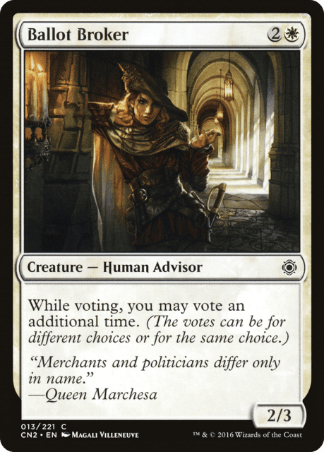 Ballot Broker (13) — Conspiracy: Take the Crown
