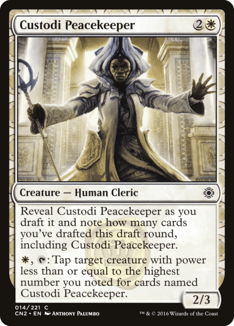 Custodi Peacekeeper (14) — Conspiracy: Take the Crown