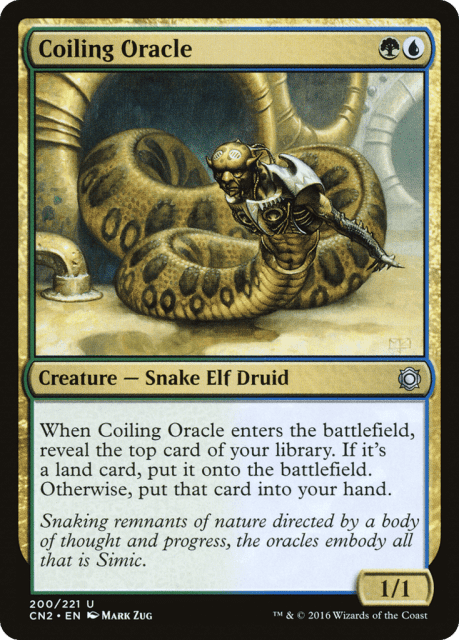 Coiling Oracle (200) — Conspiracy: Take the Crown