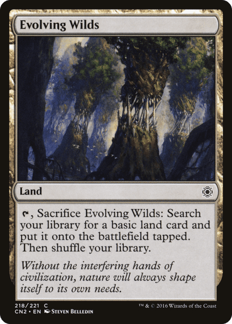Evolving Wilds (218) — Conspiracy: Take the Crown