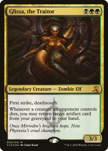 Glissa, the Traitor (5) — From the Vault: Lore